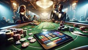 Papan taruhan roulette dengan berbagai pilihan di dewa bumi22